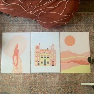 Custom Boho Prints (Set of 3)